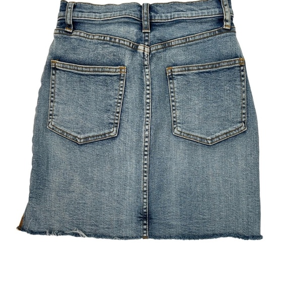 Aritzia Wilfred Free Denim Mini Skirt Size 0 - Picture 5 of 10